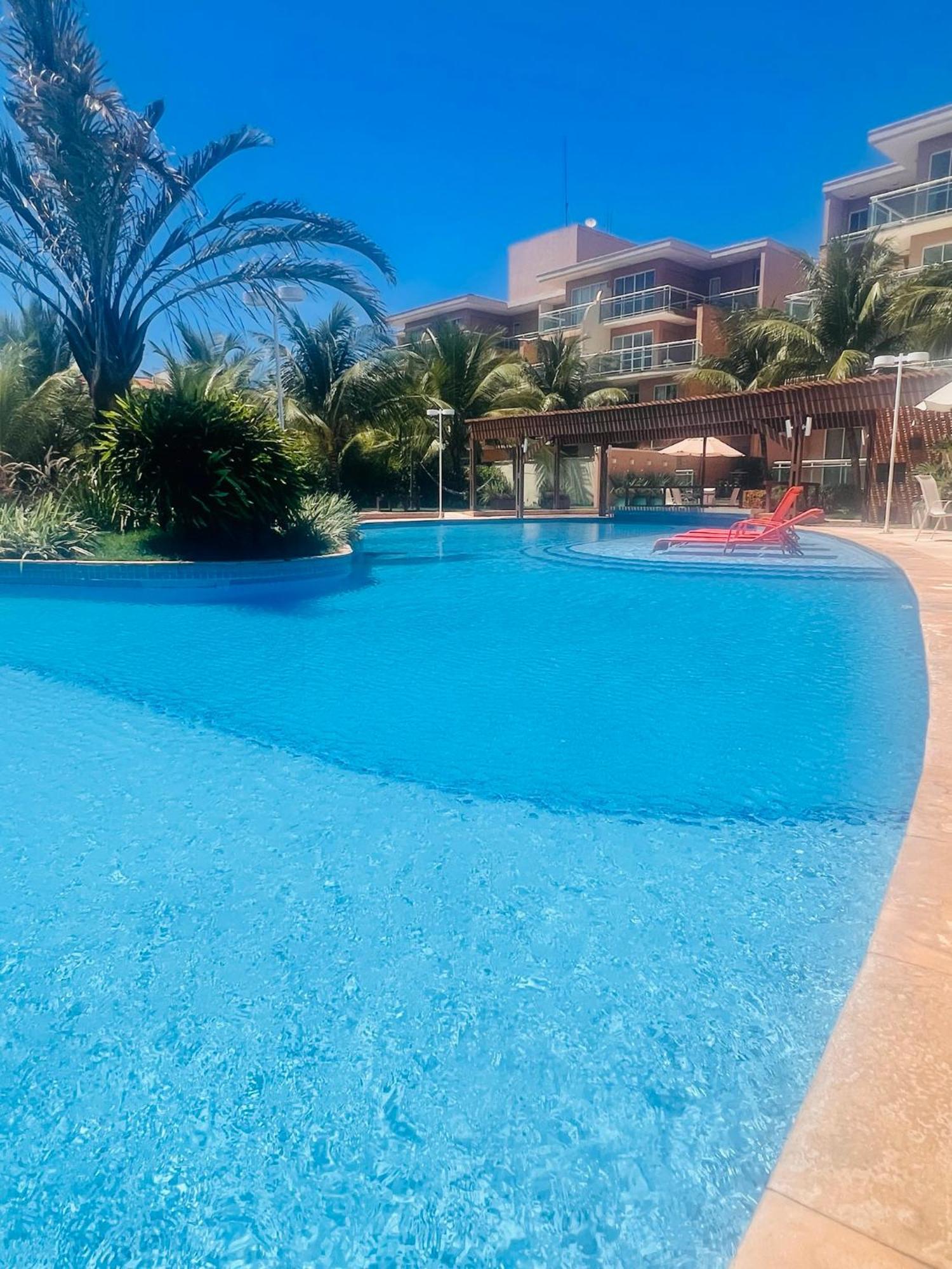 Cobertura Palm Beach Porto Das Dunas 阿奎拉兹 外观 照片